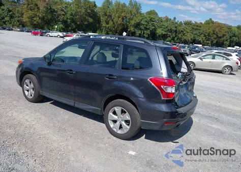 2016 Subaru Forester 2.5I Premium из США, поврежденный, VIN JF2SJAFC2GH417081